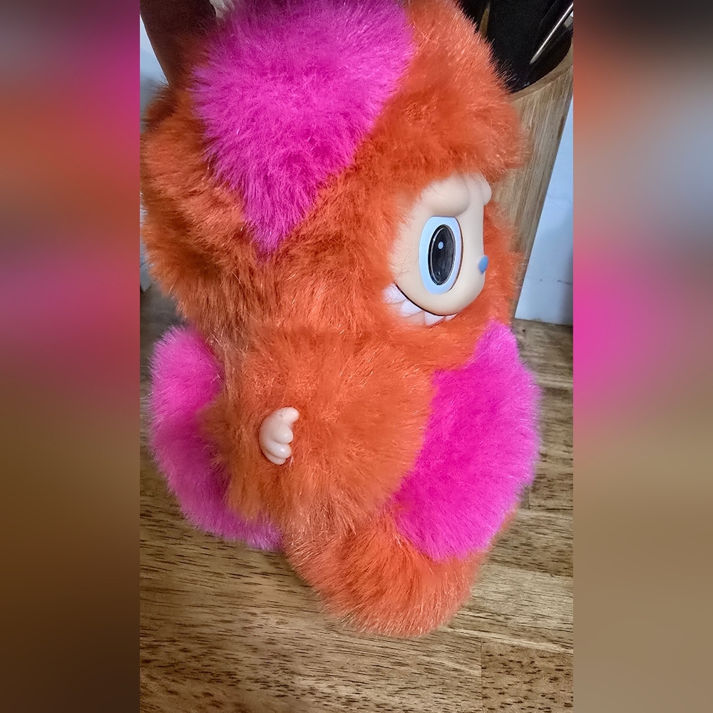 Orange & Pink Labubu Bear - Picture 4 of 5